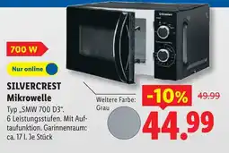 Lidl Silvercrest mikrowelle Angebot