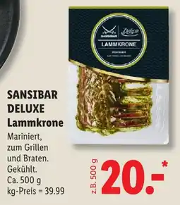 Lidl Sansibar deluxe lammkrone Angebot