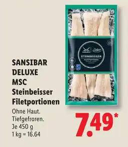 Lidl Sansibar deluxe msc steinbeisser filetportionen Angebot
