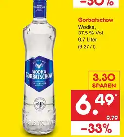 Netto Marken-Discount Gorbatschow wodka Angebot