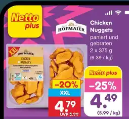 Netto Marken-Discount Hofmaier chicken nuggets Angebot