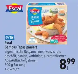 CITTI Markt Escal Gambas Tapas paniert Angebot
