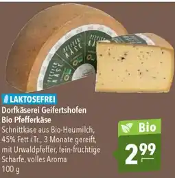 CITTI Markt Dorfkäserei Geifertshofen Bio Pfefferkäse Angebot
