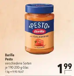 CITTI Markt Barilla Pesto Angebot
