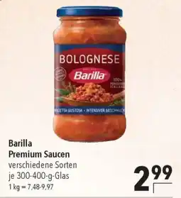 CITTI Markt Barilla Premium Saucen Angebot