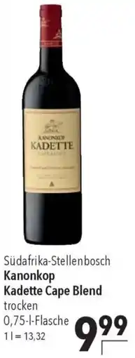 CITTI Markt Kanonkop Kadette Cape Blend trocken Angebot