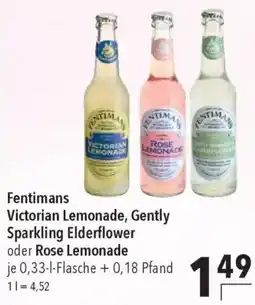 CITTI Markt Fentimans Victorian Lemonade, Gently Sparkling Elderflower oder Rose Lemonade Angebot