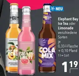 CITTI Markt Elephant Bay Ice Tea oder Limonade Angebot