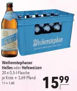 CITTI Markt Weihenstephaner Helles oder Hefeweizen Angebot
