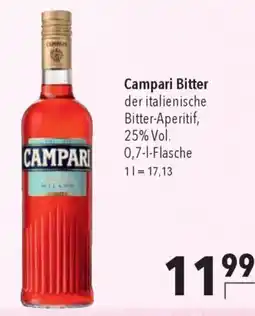 CITTI Markt Campari Bitter der italienische Bitter-Aperitif, 25% Vol. Angebot