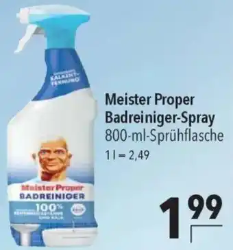 CITTI Markt Meister Proper Badreiniger-Spray Angebot