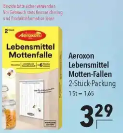 CITTI Markt Aeroxon Lebensmittel Motten-Fallen Angebot