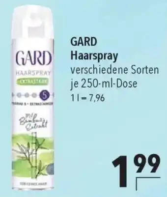 CITTI Markt GARD Haarspray Angebot