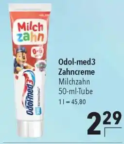 CITTI Markt Odol-med3 Zahncreme Milchzahn Angebot