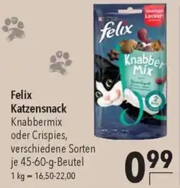 CITTI Markt Felix Katzensnack Angebot