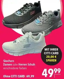 CITTI Markt Skechers Damen oder Herren Schuh Angebot