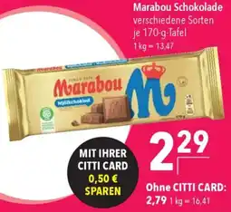 CITTI Markt Marabou Schokolade Angebot