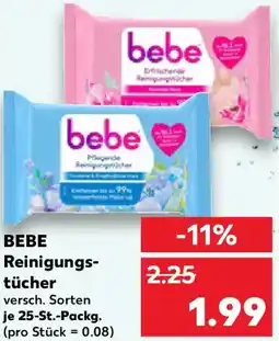 Kaufland BEBE Reinigungstücher Angebot