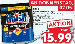 Kaufland FINISH Spülmaschinen-Caps Angebot