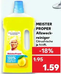 Kaufland MEISTER PROPER Allzweckreiniger Angebot