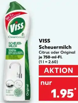 Kaufland VISS Scheuermilch Angebot