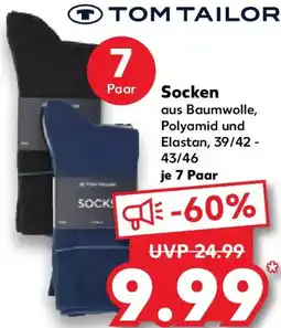 Kaufland TOM TAILOR Socken Angebot