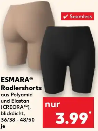 Kaufland ESMARA Radlershorts Angebot