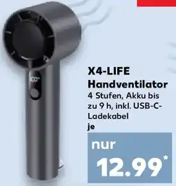 Kaufland X4-LIFE Handventilator Angebot