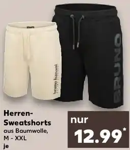 Kaufland bruno banani Herren Sweatshorts Angebot