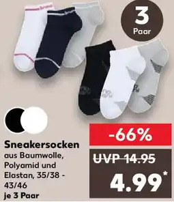Kaufland bruno banani Sneakersocken Angebot