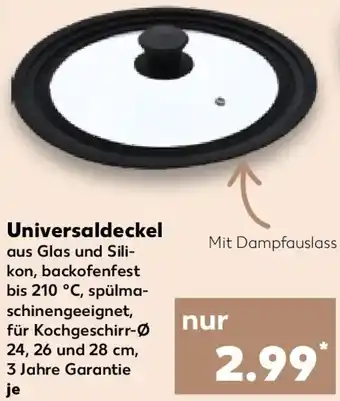 Kaufland Universaldeckel Angebot