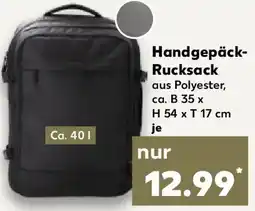 Kaufland passenger Handgepäck Rucksack Angebot