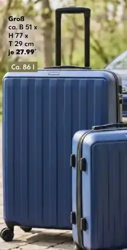 Kaufland passenger Trolley Reisekoffer Groß Angebot