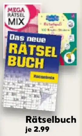 Kaufland Rätselbuch Angebot