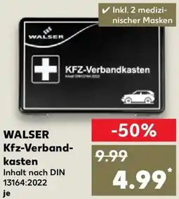 Kaufland WALSER Kfz-Verbandkasten Angebot