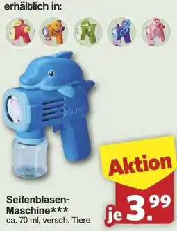 Famila Nord West Seifenblasen Maschine Angebot