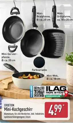 Aldi Nord CROFTON Mini-Kochgeschirr Angebot