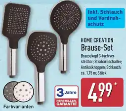 Aldi Nord HOME CREATION Brause-Set Angebot