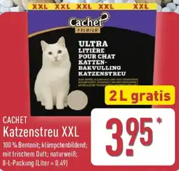 Aldi Nord CACHET Katzenstreu XXL Angebot