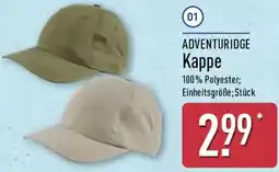 Aldi Nord ADVENTURIDGE Kappe Angebot