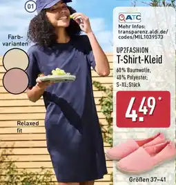 Aldi Nord UP2FASHION T-Shirt-Kleid Angebot