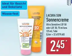 Aldi Nord LACURA SUN Sonnencreme Angebot