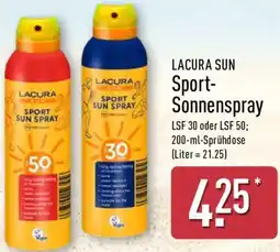 Aldi Nord LACURA SUN Sport Sonnenspray Angebot