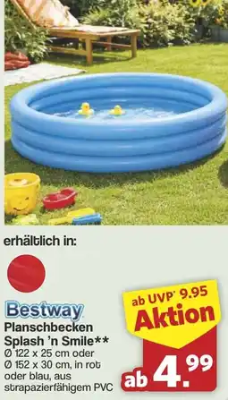 Famila Nord West Bestway Planschbecken Splash 'n Smile Angebot