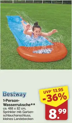 Famila Nord West Bestway 1-Person Wasserrutsche Angebot