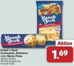 Famila Nord West Knack & Back Croissants, Brötchen oder Meine Pinsa Angebot