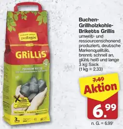Famila Nord West profagús Buchen Grillholzkohle Briketts Grillis Angebot