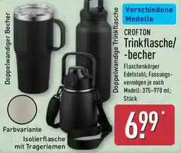 Aldi Nord CROFTON Trinkflasche/ -becher Angebot