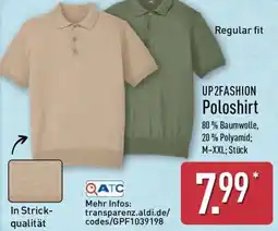 Aldi Nord UP2FASHION Poloshirt Angebot