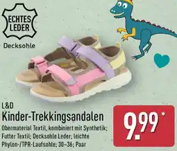 Aldi Nord L&D Kinder-Trekkingsandalen Angebot